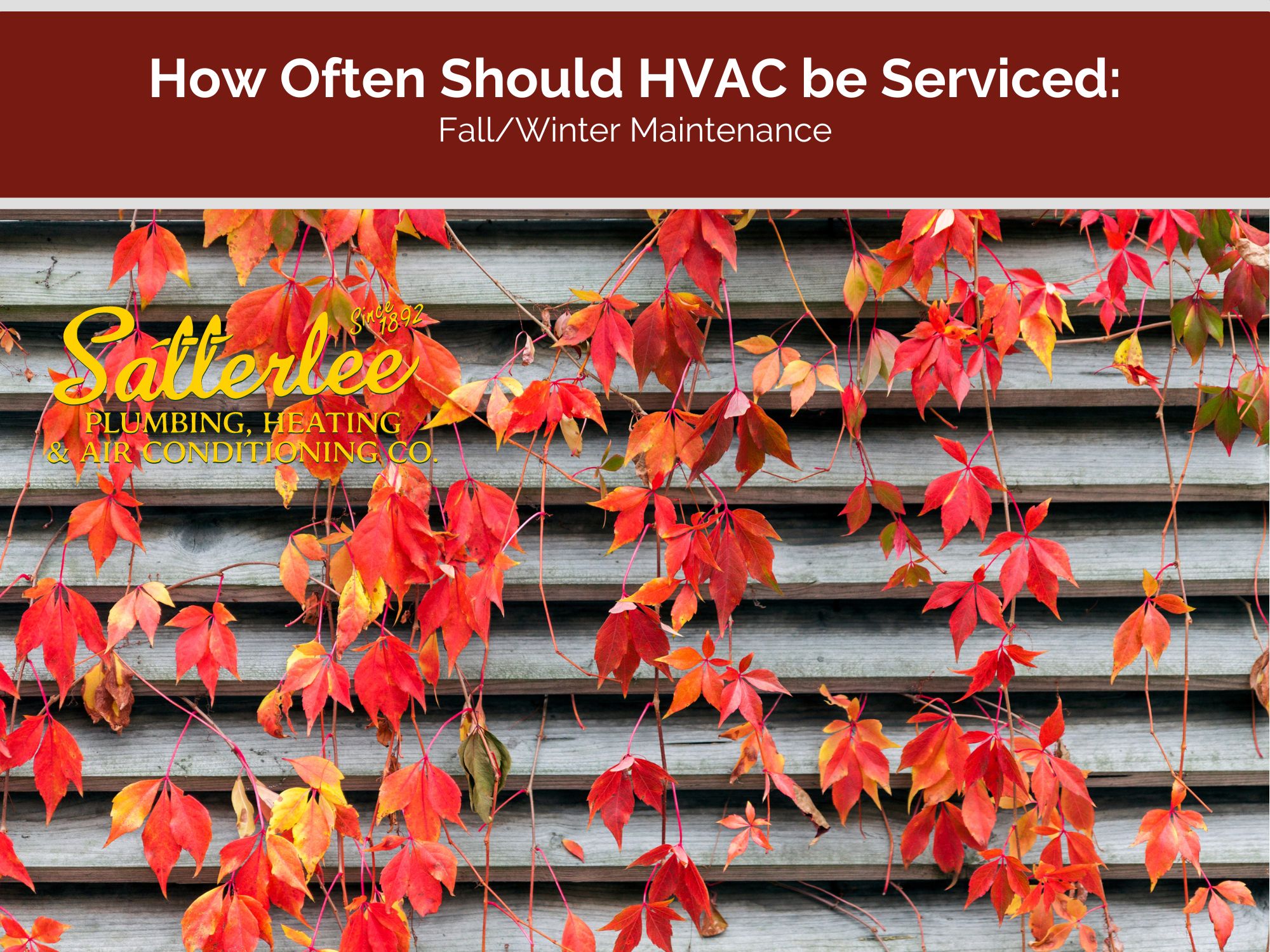 How Often Should HVAC be Serviced: Fall/Winter Maintenance