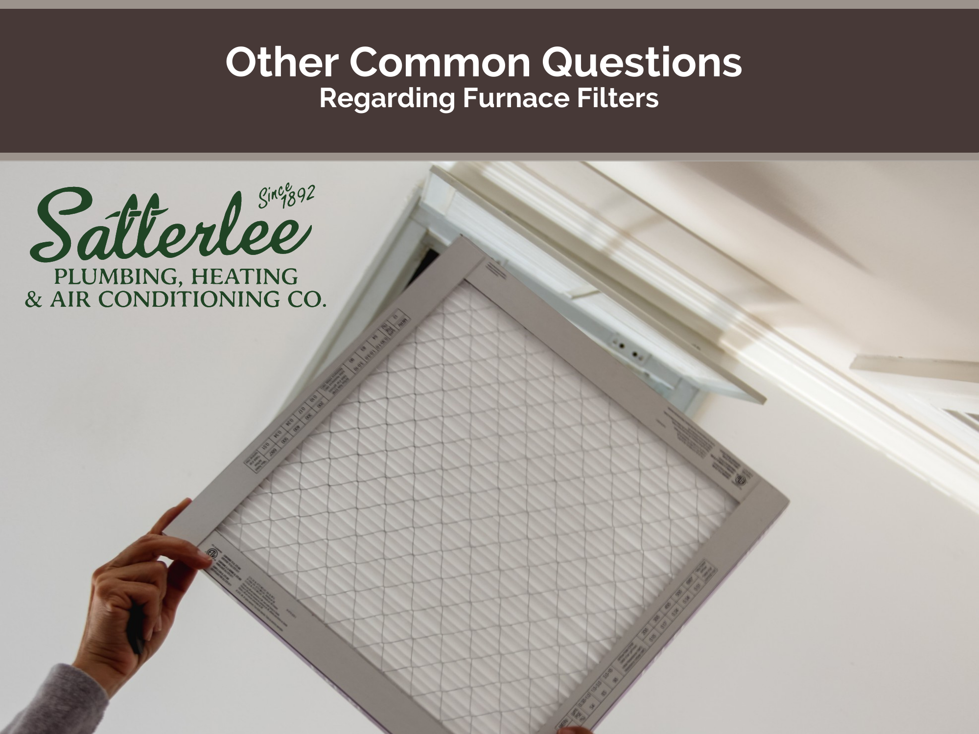 Other Common Questions Regarding Furnace Filters