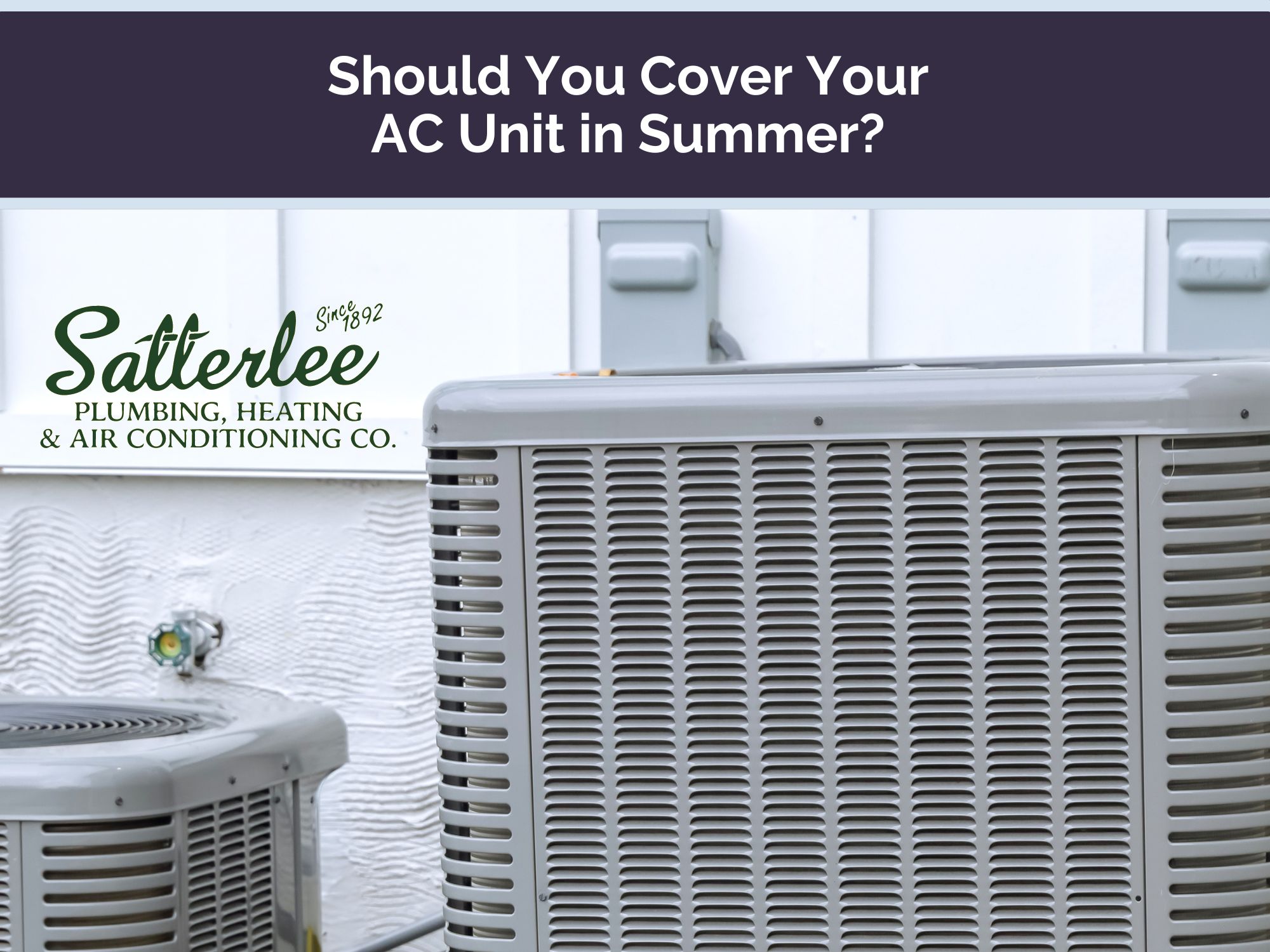 Should You Cover Your AC Unit in Summer?
