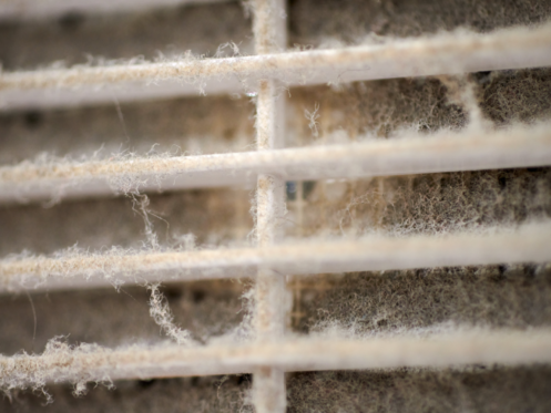 Dirty Air Filter Creating a Frozen Evaporator Coil
