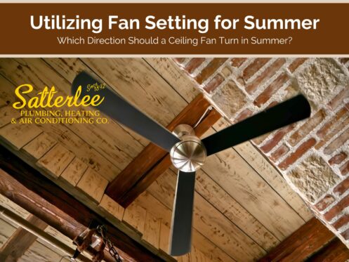 Utilizing fan setting for summer